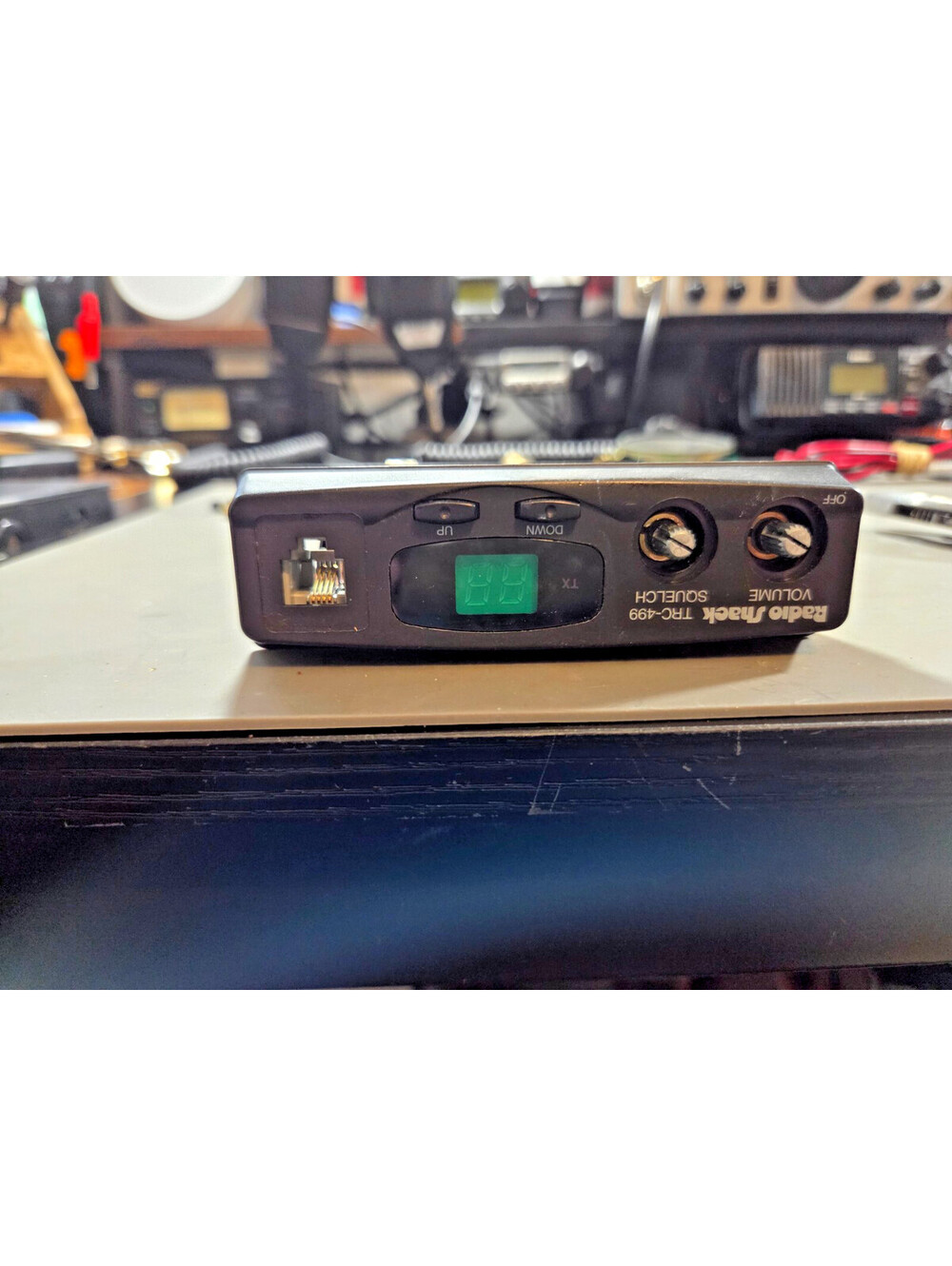PAIR OF POTS FOR REALISTIC TRC-499 COMPACT MOBILE CB RADIO